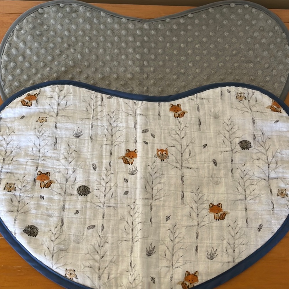 Large baby burp cloth